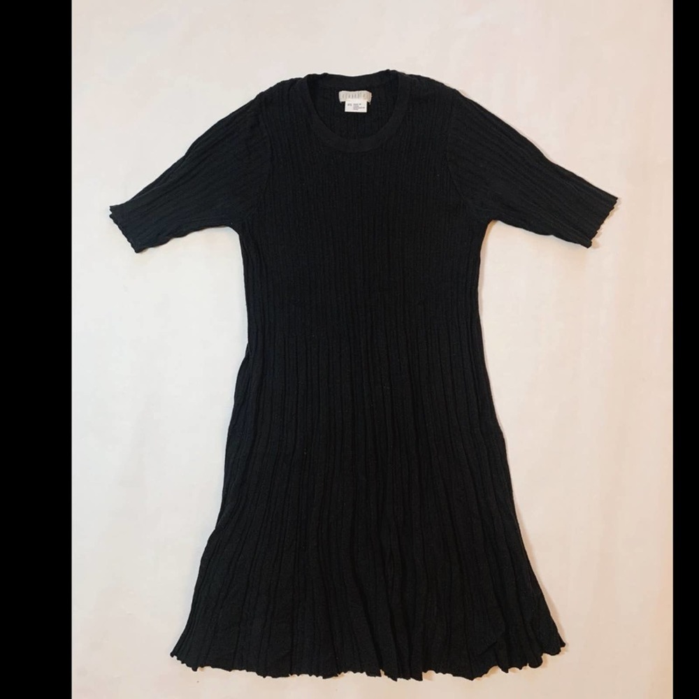 Cooperative Black Dress Mini Flowy Skater Size XS